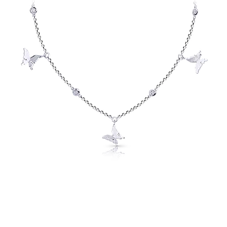 Колье BUTTERFLIES