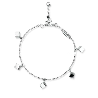 Браслет CUBE из белого золота