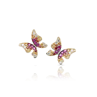 Серьги BUTTERFLIES